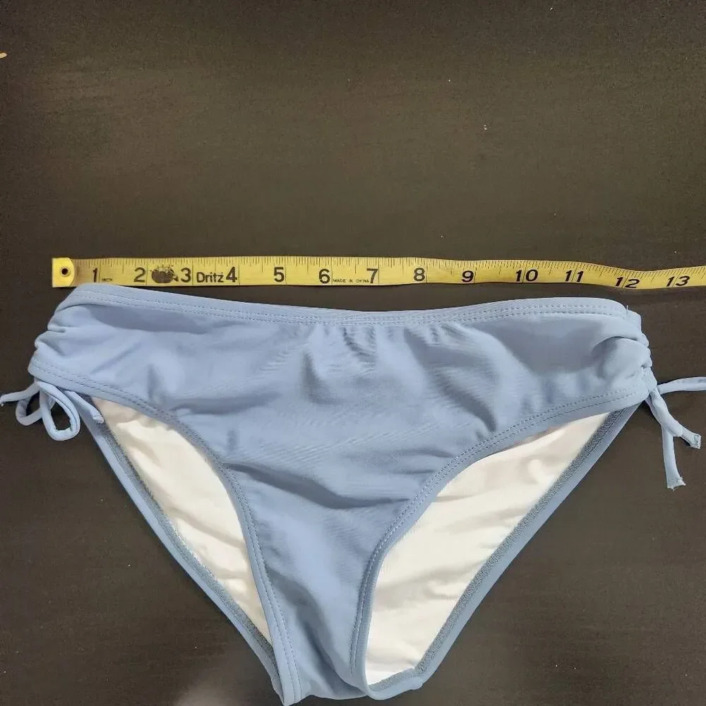 Mienque Slate Blue Girl's Bikini NWT Size Large Girl's Blue Bikini